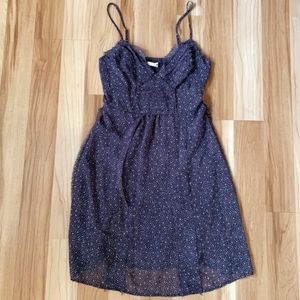 American Eagle blue and pink dress